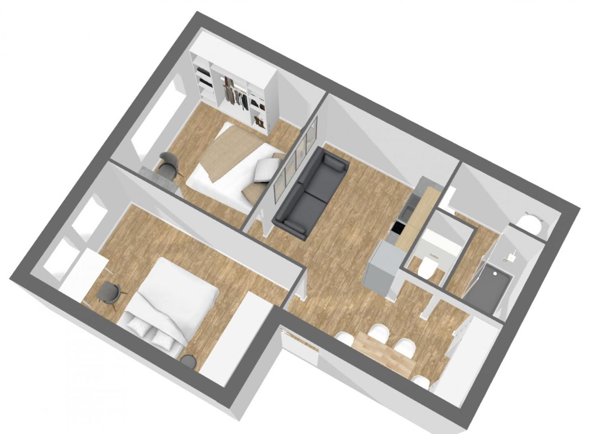 Appart 2 Chambres Gare St Charles Marselha Exterior foto